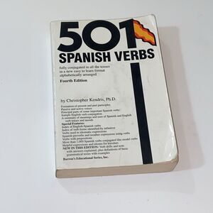 501 Spanish Verbs Book 📖